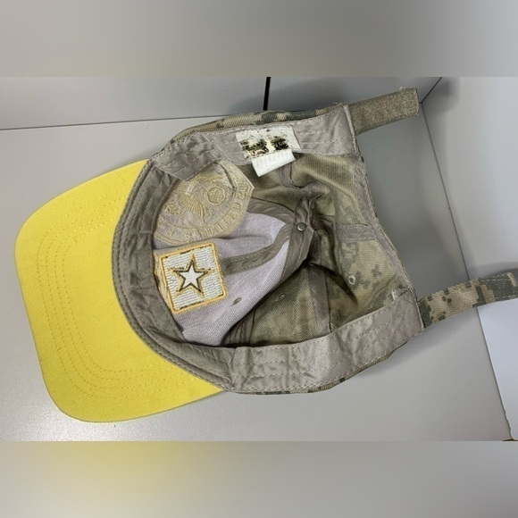 US Army Star Logo Camp Baseball Cap- Hat United States Army - Embroidered - Picture 6 of 7